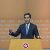 Trưởng Đặc khu hành chính Hong Kong Lương Chấn Anh. (Nguồn: THX/TTXVN)
