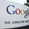 Biểu tượng của Tập đoàn mạng Google tại trụ sở ở thung lũng Silicon, phía nam San Francisco. (Nguồn: AFP/TTXVN)