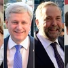 Lãnh đạo 4 chính đảng Canada. (Nguồn: cbc.ca)