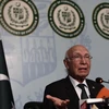 Cố vấn đối ngoại và an ninh quốc gia Pakistan Sartaj Aziz. (Nguồn: AFP/TTXVN)