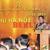 Ông Nguyến Khắc Hùng, Chủ tịch Hội người Hà Nội tại Đức, phát biểu tại cuộc gặp mặt. (Ảnh: Mạnh Hùng/Vietnam+)