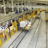 Một góc dây chuyền đóng gói tự động trong Nhà máy thứ 2 của Vinamilk tại KCN Mỹ Phước 2, tỉnh Bình Dương. (Ảnh: Thế Anh/TTXVN)