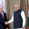 Tổng thống Nga Putin và Thủ tướng Ấn Độ Narendra Modi tại Ấn Độ tháng 12/2014. (Nguồn: pmindia.gov.in)