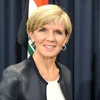 Ngoại trưởng Australia Julie Bishop. (Nguồn: AFP/TTXVN) 