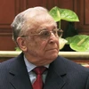 Cựu tổng thống Ion Iliescu tại tòa án. (Nguồn: Reuters)