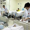 Bệnh viện Hữu nghị Việt Đức không còn tình trạng bệnh nhân nằm ghép. (Ảnh: Dương Ngọc/TTXVN)