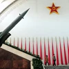 Tên lửa Hongqi-2 trưng bày tại bảo tàng quân sự ở Bắc Kinh. (Nguồn: AFP)