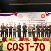 Các quan chức ASEAN tham dự Hội nghị . (Ảnh: Phạm Kiên/TTXVN)