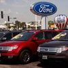 Xe ôtô của hãng Ford được bán tại đại lý ở Countryside, Illinois. (Nguồn: AFP/TTXVN)