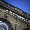 Logo của Air France-KLM tại trụ sở ở thủ đô Paris. (Nguồn: AFP/TTXVN)