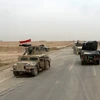  Lực lượng an ninh Iraq được triển khai chống IS tại Ramadi. (Nguồn: Reuters/TTXVN)