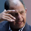 Tổng thống Costa Rica Luis Guillermo Solis. (Nguồn: Reuters)