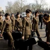 Ban nhạc nữ Triều Tiên Moranbong. (Nguồn: Reuters)