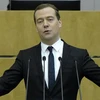 Thủ tướng Nga Dmitry Medvedev. (Nguồn: AFP/TTXVN)