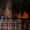 Đại sứ quán Saudi Arabia ở Tehran, Iran, bị phóng hỏa trong cuộc biểu tình ngày 2/1/2016. (Nguồn: AFP/TTXVN)