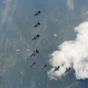 Mỹ-Hàn Quốc diễn tập phòng không trên bán đảo Triều Tiên. (Nguồn: Yonhap/TTXVN)