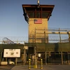 Quang cảnh bên ngoài nhà tù của Mỹ trên vịnh Guantanamo, Cuba. (Nguồn: AFP/TTXVN)