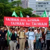 Một cuộc biểu tình của những người đòi độc lập cho Đài Loan. (Nguồn: toptenz.net)