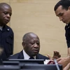 Phiên xét xử cựu Tổng thống Cote d'Ivoire Laurent Gbagbo phạm tội ác chống lại loài người ngày 5/12/2011 tại ICC, La Haye, Hà Lan. (Nguồn: AFP/TTXVN)