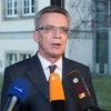 Bộ trưởng Nội vụ Đức Thomas de Maiziere. (Nguồn: AFP/TTXVN)