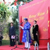 Đại sứ Phạm Trường Giang phát biểu khai mạc. (Ảnh: CTV/Vietnam+)