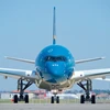 Siêu máy bay A350 gặp sự cố phải quay lại sân bay Nội Bài