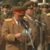 Ông Ri Myong-Su (đang phát biểu) khi còn là Bộ trưởng An ninh Triều Tiên. (Nguồn: KCNA)