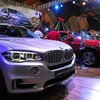 Một mẫu xe của hãng BMW được giới thiệu tại triển lãm ôtô ở Nairobi, Kenya. (Nguồn: AFP/TTXVN)