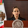 Ngoại trưởng Mexico Claudia Ruiz Massieu. (Nguồn: AFP/TTXVN)