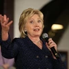 Cựu ngoại trưởng Mỹ Hillary Clinton. (Nguồn: AFP/TTXVN)