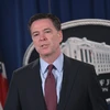 Giám đốc FBI James Comey phát biểu trong một cuộc họp báo ở thủ đô Washington, Mỹ ngày 24/3. (Nguồn: AFP/TTXVN)