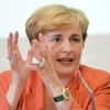 Bà Federica Guidi là quan chức thứ 2 trong chính phủ của Thủ tướng Renzi phải từ chức vì dính líu tham nhũng. (Nguồn: ANSA)