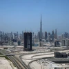 Tháp Burj Khalifa tại Dubai ngày 10/4. (Nguồn: AFP/TTXVN)