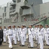 [Photo] Hai tàu khu trục Nhật Bản thăm hữu nghị Việt Nam
