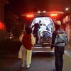 Chuyển người bị thương tới bệnh viện ở thành phố Kumamoto sau động đất ngày 16/4. (Nguồn: AFP/TTXVN)