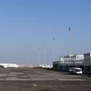 Một chiếc máy bay nằm trên đường băng của sân bay quốc tế Hurghada tại khu nghỉ mát Biển Đỏ của Ai Cập. (Nguồn: AFP)