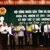 Phó Chủ tịch UBND tỉnh Hà Thị Minh Hạnh (giữa). (Ảnh: Minh Tâm/Vietnam+)