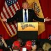 Ông Donald Trump phát biểu tại Lawrenceville, New Jersey, Mỹ ngày 19/5. (Nguồn: AFP/TTXVN)