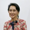 Cố vấn nhà nước Myanmar, bà Aung San Suu Kyi. (Nguồn: EPA/TTXVN)