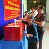 Cử tri Điện Biên bỏ phiếu tại khu vực bầu cử số 2, phường Mường Thanh, TP Điện Biên Phủ. (Ảnh: Chu Quốc Hùng/TTXVN)