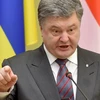  Tổng thống Ukraine Petro Poroshenko. (Nguồn: AFP/TTXVN)