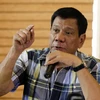 Tổng thống mới đắc cử Philippines Rodrigo Duterte. (Nguồn: AFP/TTXVN)