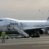Máy bay Boeing 747 của Iran Air tại sân bay Mehrabad, Tehran. (Nguồn: AFP)