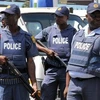 Cảnh sát Nam Phi. (Nguồn: AFP/TTXVN)