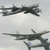 Các máy bay Tupolev-160 của Nga. (Ảnh: Presstv)