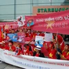 [Photo] Người Việt "nhuộm đỏ" Seoul, biểu tình phản đối Trung Quốc
