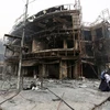 Hiện trường một vụ đánh bom ở Karrada-Dakhil, Baghdad, Iraq ngày 3/7. Ảnh minh họa. (Nguồn: AFP/TTXVN)