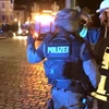 Lực lượng cảnh sát đặc biệt tại trung tâm thành phố Ansbach.(Nguồn: nordbayern.de)
