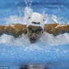 Vận động viên tị nạn người Syria, Yusra Mardini, 18 tuổi, đã chiến thắng trong lượt thi bơi bướm 100m. (Nguồn: AP)
