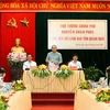 Thủ tướng Nguyễn Xuân Phúc phát biểu kết luận. (Ảnh: Thống Nhất/TTXVN) 